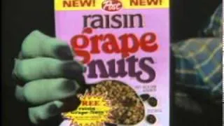 Bob Braun - Halloween Grape Nuts Commercial