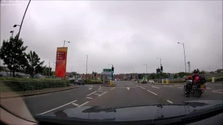 Police escort prisoner through Wakefield