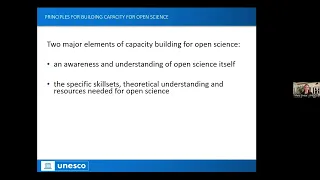 Open Science Capacity Building  - 2nd meeting of the UNESCO Working Group