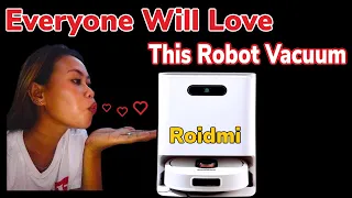 Roidmi  EVA Robot Vacuum and Mop Combo with Self-Empty and Auto-Mop Washing Station is Amazing!