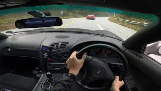 touge drive, RX-7 with GT86