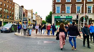 Dublin City Centre Ireland 4K walking tour- Sep 2021|O’Connell street, Henry street and Temple Bar