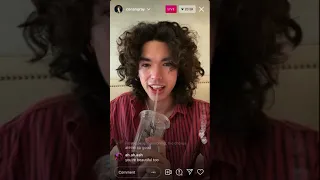 CONAN GRAY talks PEOPLE WATCHING and talks to fans. Instagram Live 7/20/21