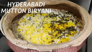 Authentic Hyderabadi Biryani Recipe | हैदराबादी मटन बिरयानी | Hyderabadi Mutton Dum Biryani