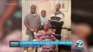 Man killed in Carson hit-and-run was on way to gym, family says