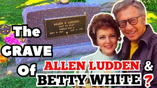 Grave of ALLEN LUDDEN & BETTY WHITE? Secret Grave? True Love Story | Mineral Point, WI
