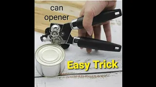 How to Use Can Opener | How to Open Can food With Easy Way | Can Food in Winnipeg Manitoba Canada