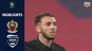 OGC NICE - NÎMES OLYMPIQUE (2 - 1) - Highlights - (OGCN - NO) / 2020-2021