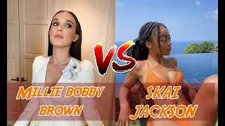 Millie Bobby Brown Vs Skai Jackson Transformation 2022 From 1 To 20