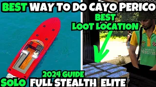 CAYO PERICO HEIST SOLO Best Method - GTA Fast Easy Guide 2024