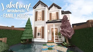 Minami Oroi Bloxburg Speedbuild and Tour Lakefront Aesthetic family house - May 13, 2021