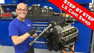HOW TO SWAP AN LS CAM! STEP BY STEP INSTRUCTIONS. SWAPPING A 5.3L BTR LS CAM WITH FULL DYNO RESULTS!