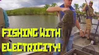 Fishing With Electricity! | Warning! Big Flathead!
