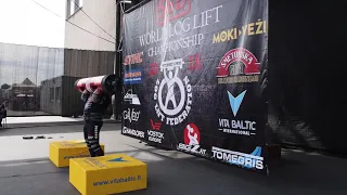 Jyri Vytiska Czech 180kg Log Lift World Championship 2018