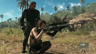 60 FPS Metal Gear Solid 5: The Phantom Pain Quiet Jungle Gameplay Demo - TGS 2014