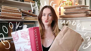HUGE 50+ book unboxing haul 📦📖 waterstones, book mail + special editions