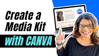 Create a Media Kit or Speaker One Pager with Canva in Minutes