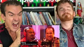 Coke Studio Rang REACTION! | Rahat Fateh Ali Khan & Amjad Sabri