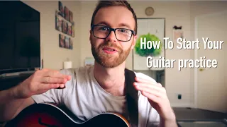 How to start your Guitar practice!