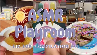 ASMR Playroom TikTok Compilation #11 | Cooking With Slime, DIY Candy Kit