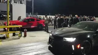 Camaro zl1 turbo vs Mustang GT turbo