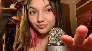 ASMR | Unpredictable Personal Attention (Fast & Aggressive) Face Touching, Rambles, Drawing You, & +