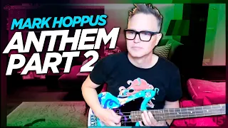 Mark Hoppus performs Anthem Part 2 (blink-182) - NEW BASS!