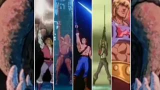 HE-MAN "I HAVE THE POWER" All five He-Men!
