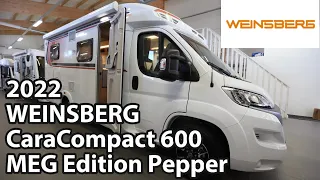 WEINSBERG CaraCompact 600 MEG Edition Pepper 2022 Motorhome 6,75 m