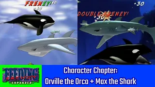 Feeding Frenzy Expanded mod Gameplay - Character Chapter: Orville the Orca + Max the Shark