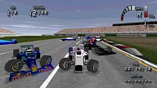 Formula 1 98 PS1 Gameplay HD (Beetle PSX HW)