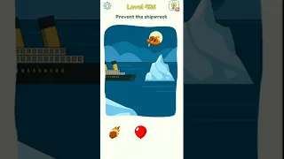 Dop 3 Prevent the Shipwreck 🛥️Level 436 Displace one part Kids game Brain Game #game #shorts #dop3