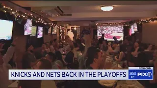 Knicks and Nets rep New York in the playoffs