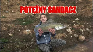 WIELKI SANDACZ NA ŻWIROWNI !!!