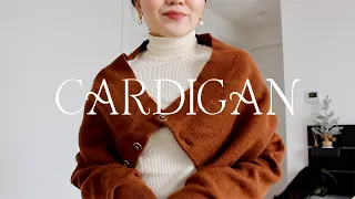 12 WAYS TO WEAR A CARDIGAN | How to style cardigans, creative ways to style a cardigan