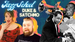 The History Of Jazz Music - Duke Ellington & Louis Armstrong