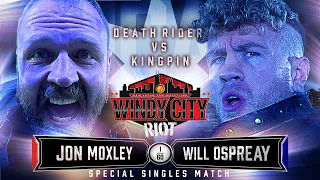 Jon Moxley vs Will Ospreay 4/16 at Windy City Riot!