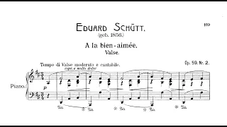 Eduard Schütt | Valse "A la bien-aimée", Op.59/2