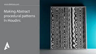 Making Abstract procedural patterns In Houdini + HDA