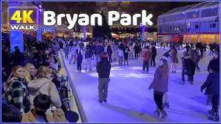 【4K】WALK Bryant Park  Christmas in NEW YORK City NYC USA NY