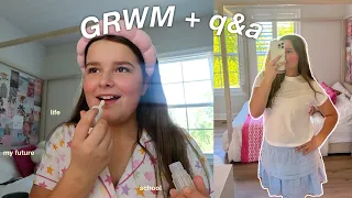 GRWM while I answer your questions! 🎀