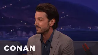 Diego Luna On President-Elect Trump | CONAN on TBS