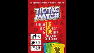 Tic Tac Match - A Wild Card Game Variation of Tic Tac Toe