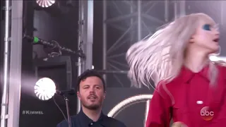 Paramore - Hard Times (Live At Jimmy Kimmel Live!) HD