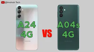 Samsung Galaxy A24 4G vs Samsung Galaxy A04s 4G - Full Comparison