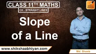 Slope of a Line - #CBSE Class 11 Maths