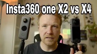 Insta 360 One X2 vs X4