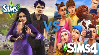 THE SIMS 3 VS THE SIMS 4 - QUAL O MELHOR?!