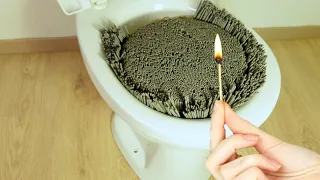 10 000 Sparklers vs Toilet! EXPERIMENT