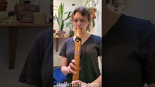 Stellar Native American Style Flute | Key of  | wood and number